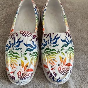 Rainbow Sperry topsider